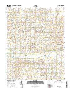 Mocane SE 2016 topographic map thumbnail