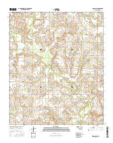 Ringling NW 2016 topographic map thumbnail