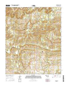 Parker 2016 topographic map thumbnail
