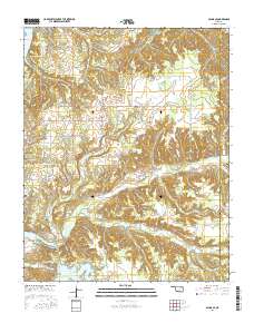 Salina SE 2016 topographic map thumbnail