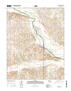 Selman SE 2016 topographic map thumbnail
