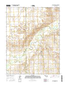 Red Horse Creek 2016 topographic map thumbnail