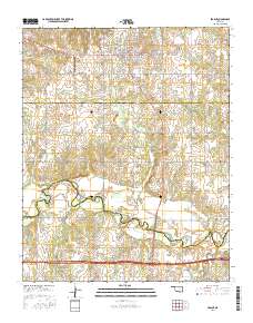 Prague 2016 topographic map thumbnail