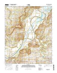 Stigler West 2016 topographic map thumbnail
