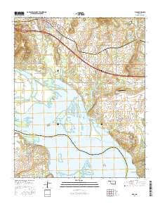 Vian 2016 topographic map thumbnail