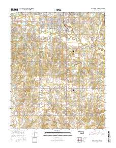 Stillwater South 2016 topographic map thumbnail