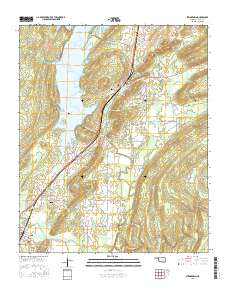 Stringtown 2016 topographic map thumbnail