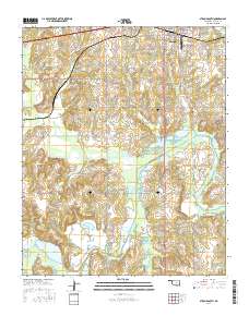 Stroud South 2016 topographic map thumbnail