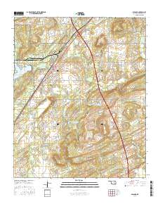 Savanna 2016 topographic map thumbnail