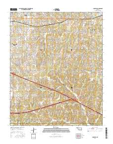 Choctaw 2016 topographic map thumbnail