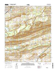 Spiro 2016 topographic map thumbnail