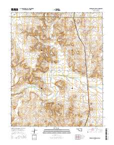Razor Blade Mesa 2016 topographic map thumbnail
