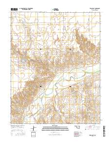 Turpin East 2016 topographic map thumbnail