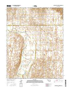 Sleeping Bear Creek SW 2016 topographic map thumbnail