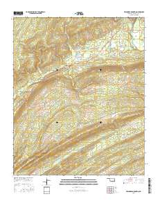 Wildhorse Mountain 2016 topographic map thumbnail