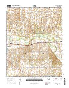 Woodward NE 2016 topographic map thumbnail