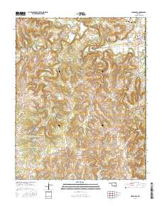 Woolaroc 2016 topographic map thumbnail