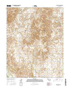 Waynoka NW 2016 topographic map thumbnail