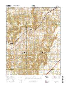 White Oak 2016 topographic map thumbnail