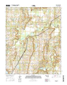 Yeager 2016 topographic map thumbnail