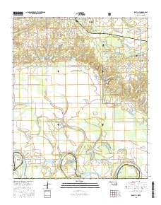 Idabel SE 2016 topographic map thumbnail