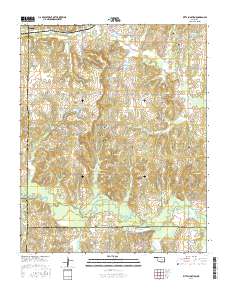 Ritts Junction 2016 topographic map thumbnail