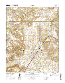 Chelsea 2016 topographic map thumbnail