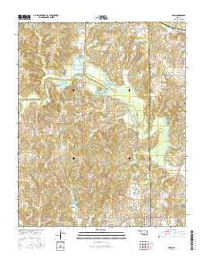 Maud 2016 topographic map thumbnail