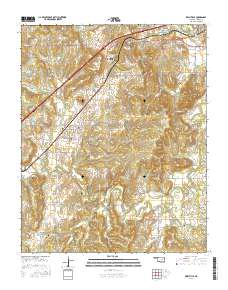 Kellyville 2016 topographic map thumbnail