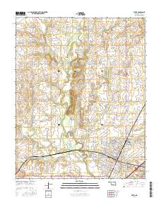 Vinita 2016 topographic map thumbnail