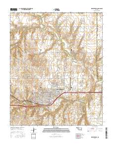 Weatherford 2016 topographic map thumbnail