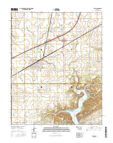 Afton 2016 topographic map thumbnail