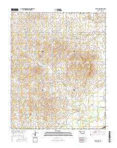 Fargo NW 2016 topographic map thumbnail