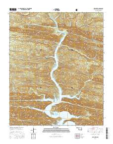 Hee Creek 2016 topographic map thumbnail