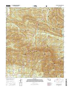 Blackjack Ridge 2016 topographic map thumbnail