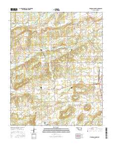 Thompson Corner 2016 topographic map thumbnail