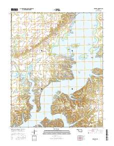 Bernice 2016 topographic map thumbnail
