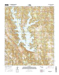 Lake Murray 2016 topographic map thumbnail