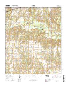 Blue 2016 topographic map thumbnail