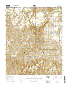 Mannsville 2016 topographic map thumbnail