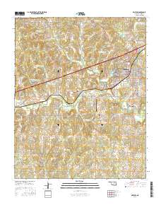 Bristow 2016 topographic map thumbnail