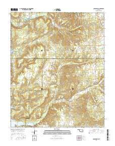 Cedar Crest 2016 topographic map thumbnail
