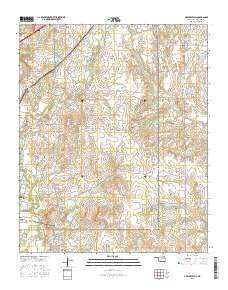 Arbuckle Hill 2016 topographic map thumbnail