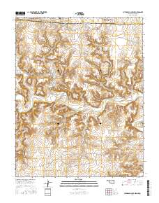 Autograph Cliff NW 2016 topographic map thumbnail