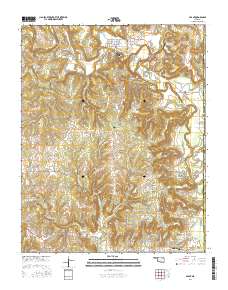 Avant 2016 topographic map thumbnail