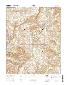 Baconrind Creek 2016 topographic map thumbnail