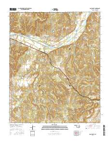 Calvin East 2016 topographic map thumbnail