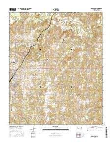 Ardmore East 2016 topographic map thumbnail
