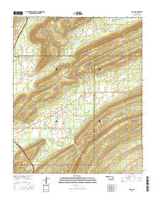 Daisy 2016 topographic map thumbnail