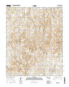 Arnett 2016 topographic map thumbnail